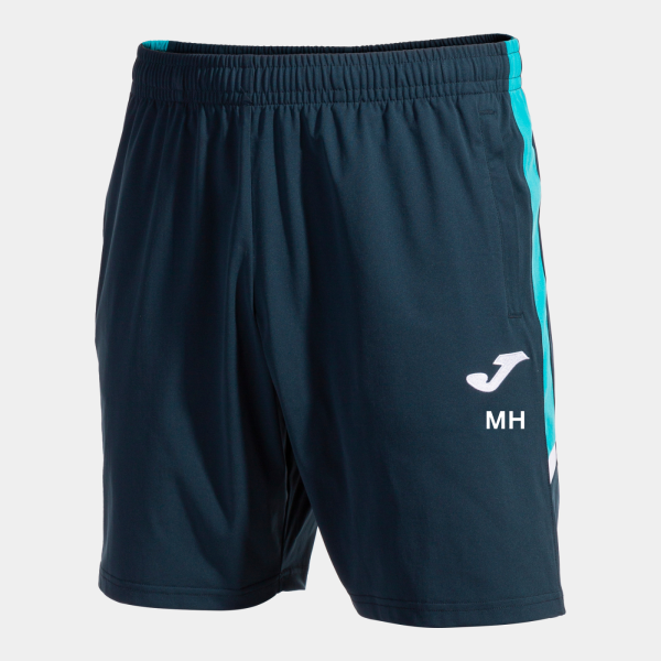 Bermuda Shorts Hose Marine mit Initialen